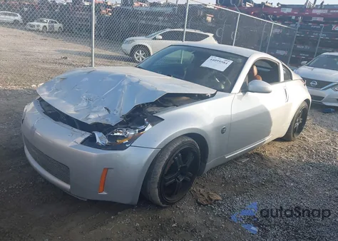 2003 Nissan 350Z Track из США, поврежденный, VIN JN1AZ34E73T003484